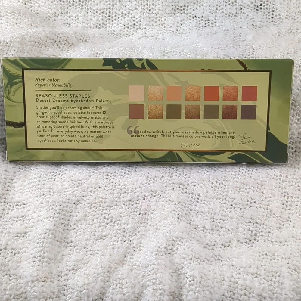 Laura Geller Seasonless Staples Eyeshadow Palette in Desert Dreams, 14g/0.49oz